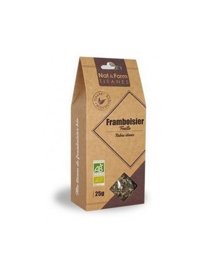 Tisane Framboisier Feuille Bio 25 g