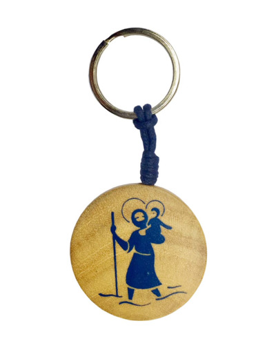 Porte-clé Saint Christophe 45/45mm