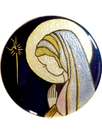 Piété D7,3cm - EMAUX DU LIBAN