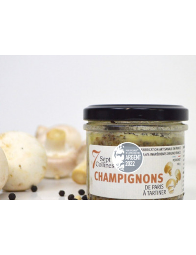 Champignons de Paris à tartiner