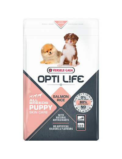 OPTI LIFE Chiot, Skin Care - 2.5KG