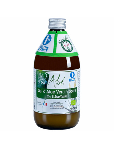 Gel d'Aloé Vera Bio-500ml-Pur Aloé