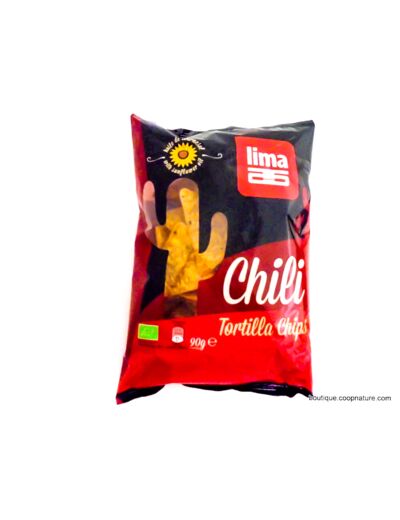 Chips Tortilla au Chili Bio 90g