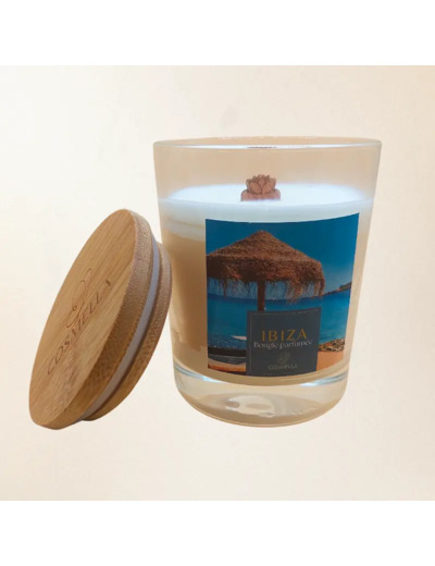 Bougie parfumée rechargeable - Ibiza