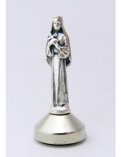 Statue métal- Ste Rita 5cm