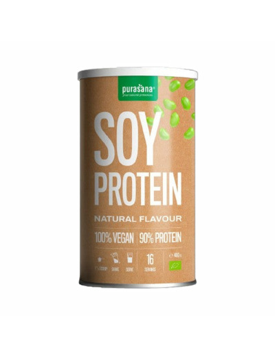 Protéine de soja bio-400g-Purasana
