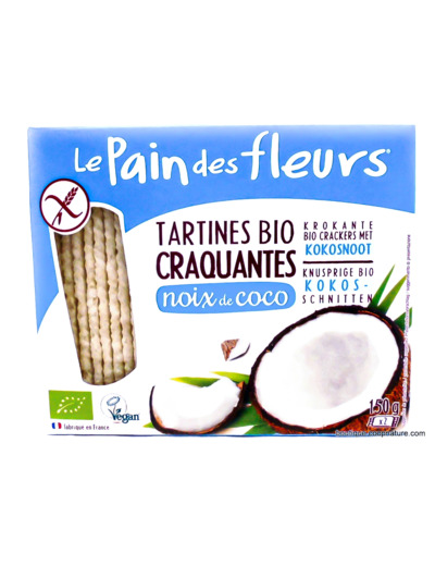 Tartines Craquantes à la Noix de Coco Bio 150g