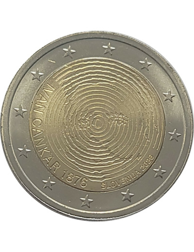 SLOVENIE 2026 2 EURO IVAN CANKAR UNC