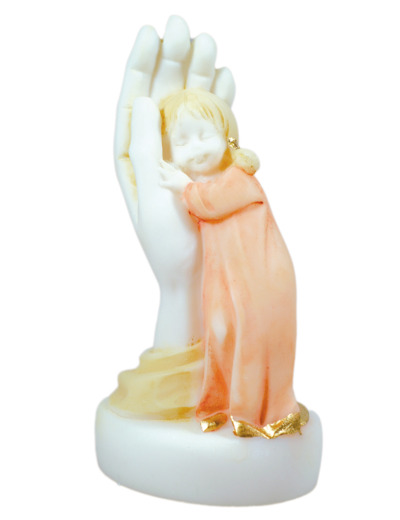 Rêve de Fille - Statue en albâtre 11cm -Couleur