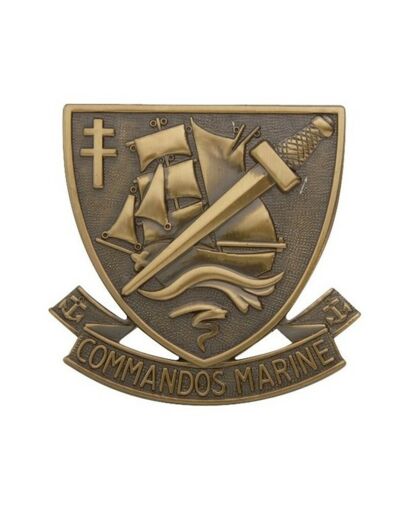 Insigne Béret Bronze Commando Marine
