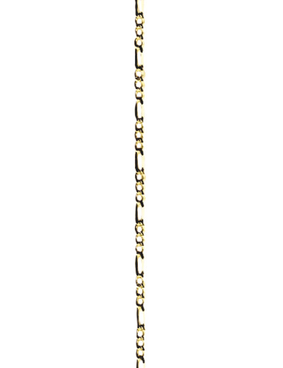Collier 50cm en Plaqué Or - FIGARO