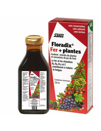 Floradix-Fer + Plantes-500 ml-Salus