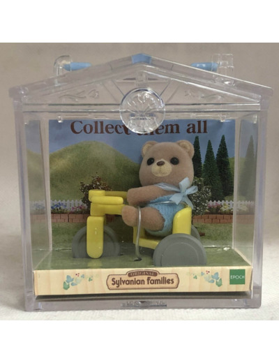 VALISETTE  BEBE OURS AVEC 1 ACCESSOIRE de chez SYLVANIAN FAMILIES BOITE NEUVE