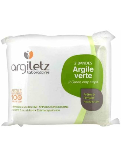 ARGILE VERTE ILLITE BANDES (2) 460G LABO ARGILETZ