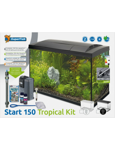 Aquarium SUPERFISH Aqua Start 150 - 78.7 x 39.7 x 55.4cm