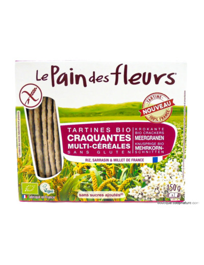 Tartines Craquantes Multi-céréales Bio 150g