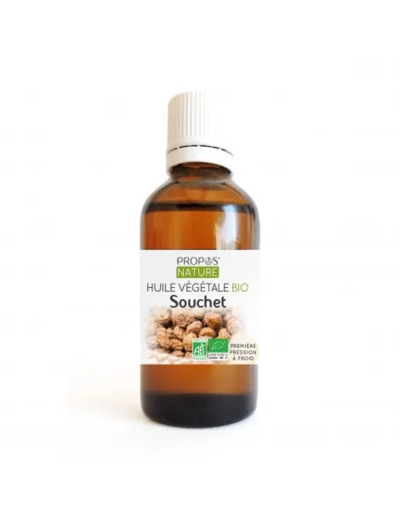 Huile végétale de Souchet Bio AB “Cyperus esculentus” Propos Nature 50ml*