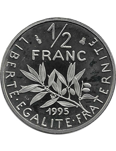 FRANCE 1/2 FRANC ROTY 1995 BE