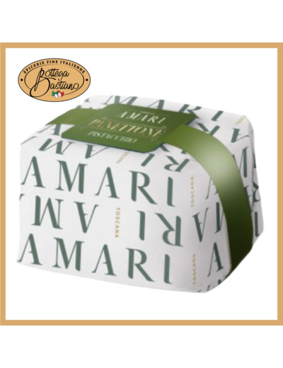 Panettone Pistache & Chocolat Blanc 500g