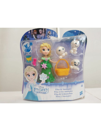 FROZEN LITTLE KINGDOM LA REINE DES NEIGES ELSA ET LES SNOWGIES de chez HASBRO