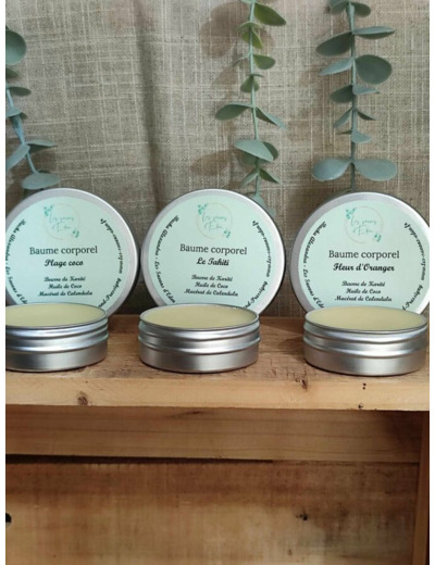 Baume corporel nourrissant karité parfumé – Douceur envoûtante