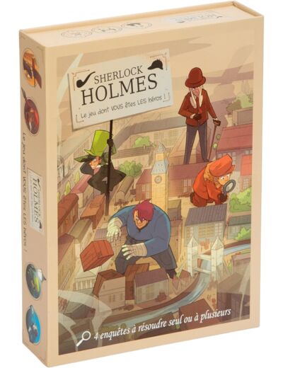 Le jeu dont vous êtes les héros - Sherlock Holmes