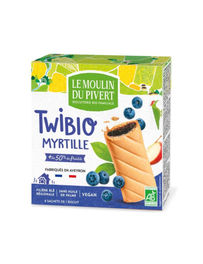 Twibio Fourrés Myrtille 150g