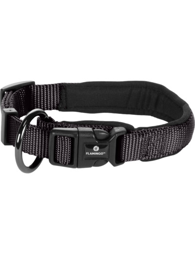 Collier confort avec boucle à clic pour chien - Flamingo