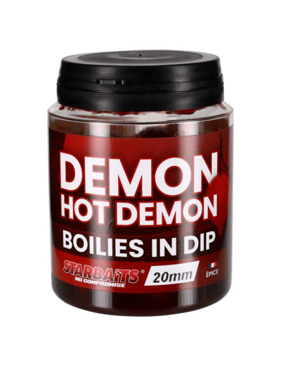 dip boilie hot demon starbaits