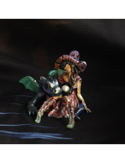 Figurine "Un amour de dragon"