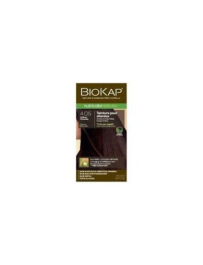 Coloration Nutricolor Delicato 4.05 Châtain Chocolat-140ml-Biokap