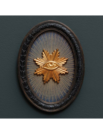 Déco murale Ex-voto contemplation 18x2x13cm