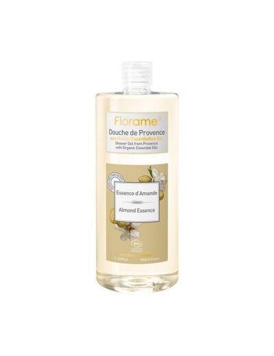 Gel douche de Provence Essence d'Amande 1L