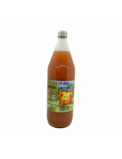 Jus de pomme groseille