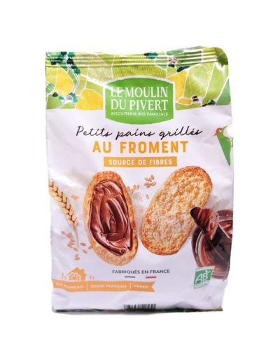 Petits Pains Grillés Au Froment Bio 225g