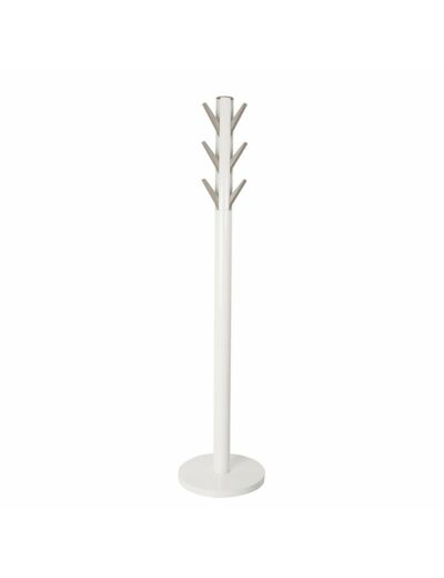 Porte manteaux Flapper blanc 40x170cm