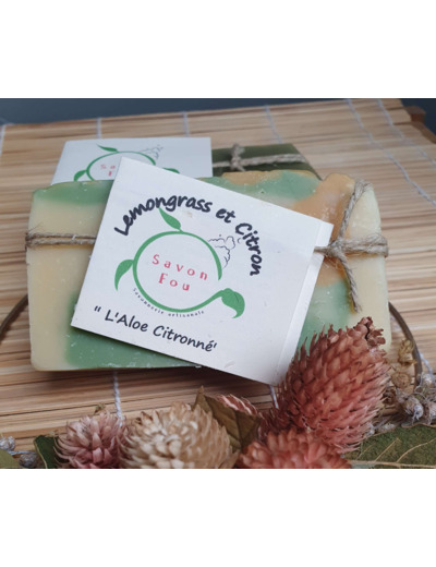 SAVON "l'aloé Citronné"