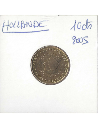 HOLLANDE (PAYS-BAS) 2005 10 CENTIMES SUP