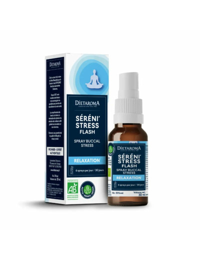 Séréni'stress Flash-Spray buccal 30 ml-Diétaroma