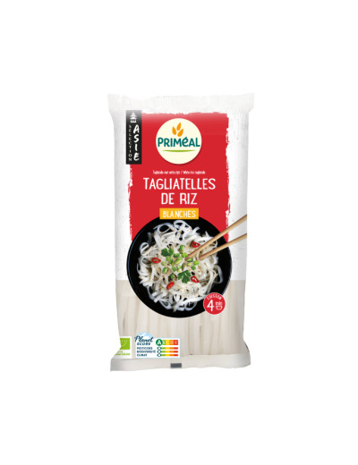 Tagliatelles de riz blanches 400g