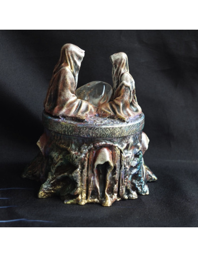 Boite "les rêves égarés" et sa pierre naturelle