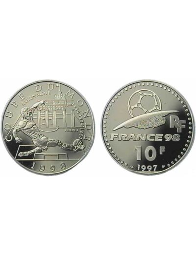 FRANCE 10 FRANCS Allemagne 1998 B.E