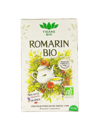 Infusion Romarin Bio 18 sachets