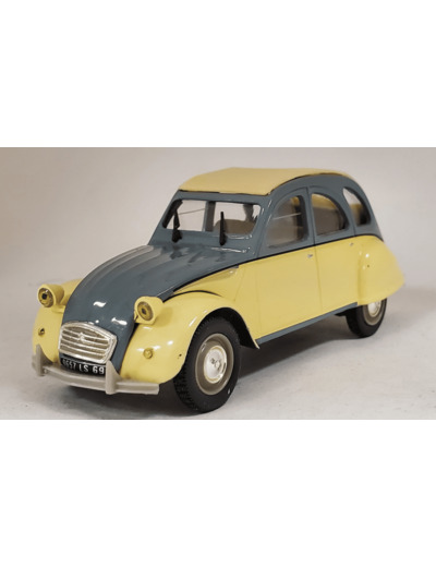 CITROEN 2CV6 JAUNE ET GRISE NOREV 1/43 SANS BOITE