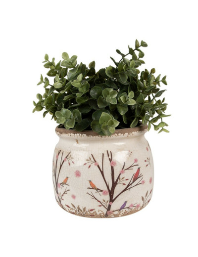 Pot de fleurs céramique Évasion Japonaise 16x13cm