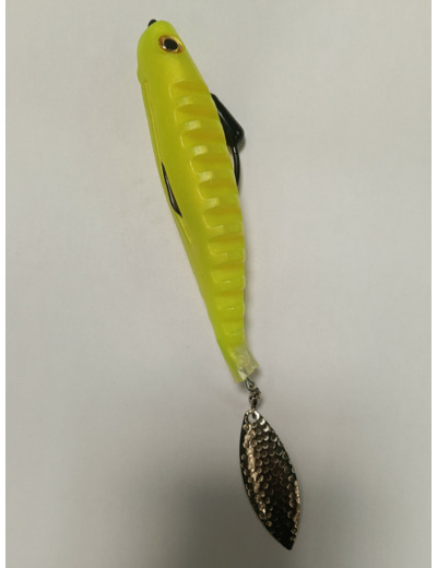 neo spin 16cm chartreuse clear