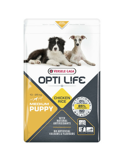 OPTI LIFE Medium Puppy - 12.5KG