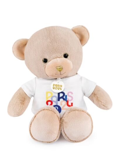 Peluche ours supporter officiel JO 2024