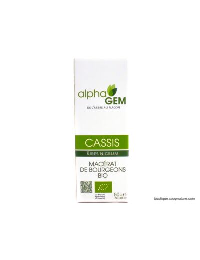 Macérât de Bourgeons de Cassis Bio 50ml