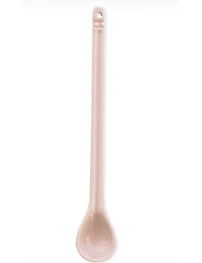 Cuillère en porcelaine rose pale Greengate